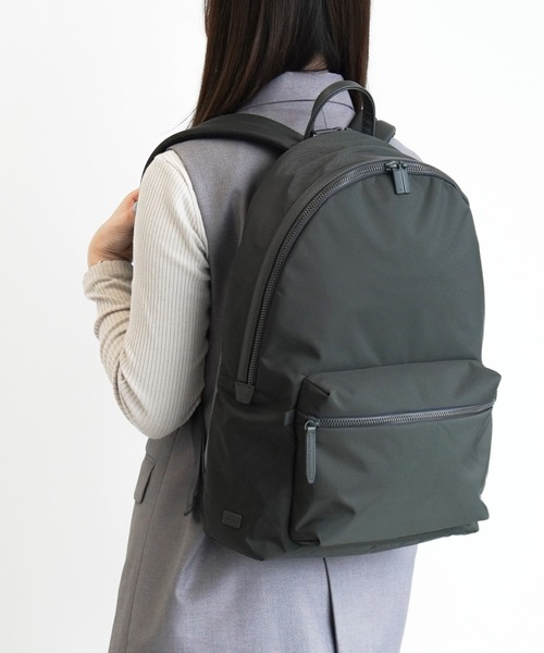 ace.(エース)の「ビジネスリュック レノウ 20L A4サイズ 14インチPC 2気室 20102(ビジネスバッグ・レディース・アッシュ・FREE)」の1枚目の写真