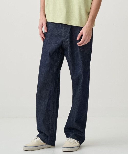 ORCIVAL（オーシバル）の「ORCIVAL | デニム イージーパンツ MEN（デニムパンツ・メンズ・ダークインディゴブルー・5/4）」の2枚目の写真