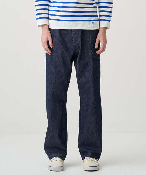 ORCIVAL（オーシバル）の「ORCIVAL | デニム イージーパンツ MEN（デニムパンツ・メンズ・ダークインディゴブルー・5/4）」の20枚目の写真