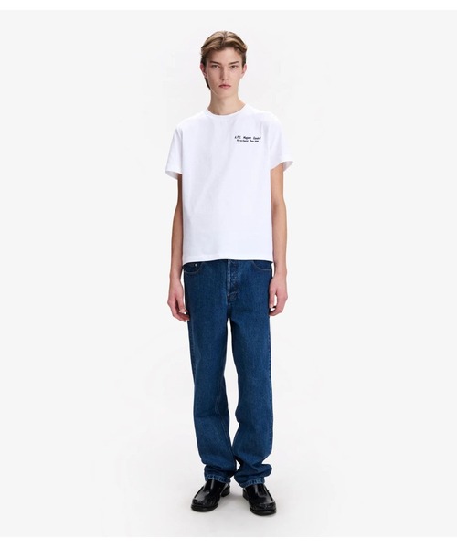 A.P.C.（アーペーセー）の「T-SHIRT MAGASIN GENERAL 1996（Tシャツ/カットソー・メンズ・ホワイト・M/L/S）」の2枚目の写真