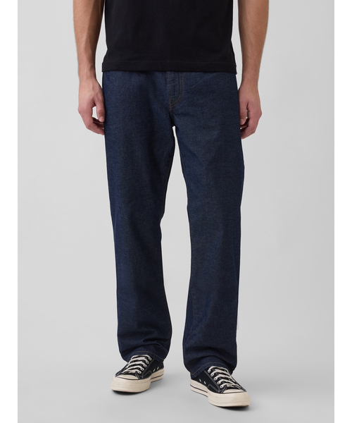 GAP(ギャップ)の「リラックスフィット ストレートデニム(デニムパンツ・メンズ・ブルー・36W 32L/34W 32L/33W 32L/32W 32L/32W 30L/31W 32L/31W 30L/30W 30L/29W 30L/28W 30L)」の5枚目の写真