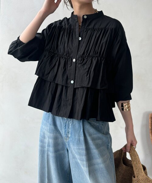 【最終値下げ】ラッフルブラウス ラッフルブラウス(ブラウス・シャツ)｜TOPS（トップス）｜CELFORD