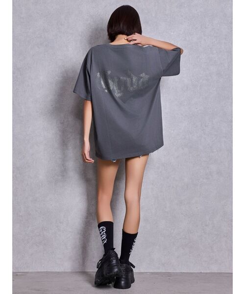 GYDA（ジェイダ）の「GYDA SPARKLE PLATFORMスニーカー（スニーカー・レディース・オフホワイト/ブラック・LARGE/MEDIUM/SMALL）」の9枚目の写真