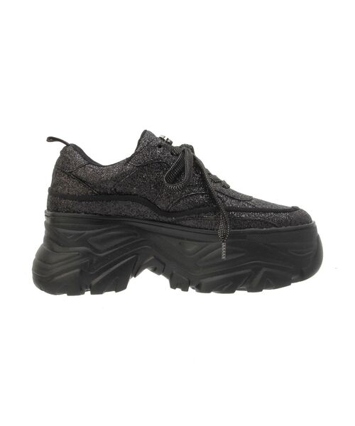 GYDA（ジェイダ）の「GYDA SPARKLE PLATFORMスニーカー（スニーカー・レディース・オフホワイト/ブラック・LARGE/MEDIUM/SMALL）」の18枚目の写真