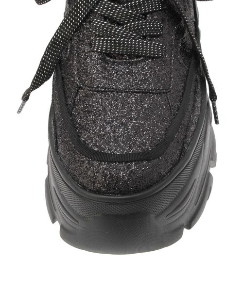 GYDA（ジェイダ）の「GYDA SPARKLE PLATFORMスニーカー（スニーカー・レディース・オフホワイト/ブラック・LARGE/MEDIUM/SMALL）」の20枚目の写真