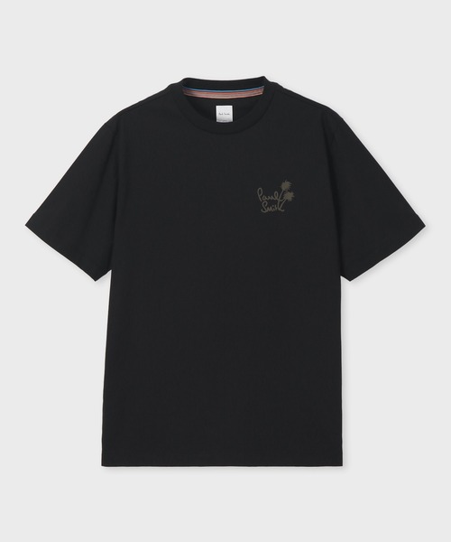 Paul Smith(ポールスミス)の「パームロゴ 半袖Tシャツ / 163501 919T(Tシャツ/カットソー・メンズ・ブラック/オリーブ/ホワイト・LARGE/MEDIUM/SMALL/XX-LARGE/X-LARGE)」の1枚目の写真
