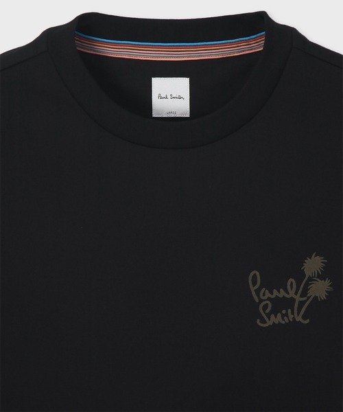 Paul Smith(ポールスミス)の「パームロゴ 半袖Tシャツ / 163501 919T(Tシャツ/カットソー・メンズ・ブラック/オリーブ/ホワイト・LARGE/MEDIUM/SMALL/XX-LARGE/X-LARGE)」の8枚目の写真