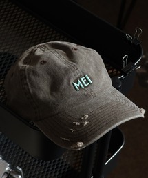 CORPUS　SELECT（コーパストーキョー）の「【MEI/メイ】 MEI PIGMENT WASH & DAMAGE CAP / ピグメント ウォッシュ＆ダメージ キャップ（キャップ）」