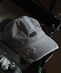 MEI（メイ）の「【MEI/メイ】 MEI PIGMENT WASH & DAMAGE CAP / ピグメント ウォッシュ＆ダメージ キャップ（キャップ）」