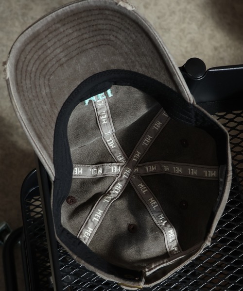 MEI（メイ）の「【MEI/メイ】 MEI PIGMENT WASH & DAMAGE CAP / ピグメント ウォッシュ＆ダメージ キャップ（キャップ・メンズ・パープル/グリーン/ピンク/レッド/ブラウン・FREE）」の20枚目の写真