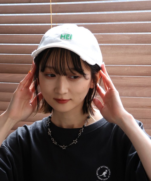 MEI（メイ）の「【MEI/メイ】 MEI PIGMENT WASH & DAMAGE CAP / ピグメント ウォッシュ＆ダメージ キャップ（キャップ・メンズ・パープル/グリーン/ピンク/レッド/ブラウン・FREE）」の15枚目の写真