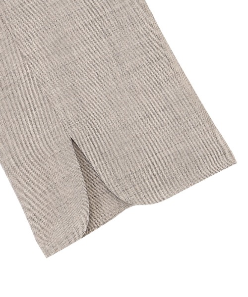 TOKYO SHIRTS（トウキョウシャツ）の「アウター 麻調ジャケット 七分袖 レディース（テーラードジャケット・レディース・ベージュ/グレー・M/L/LL）」の11枚目の写真