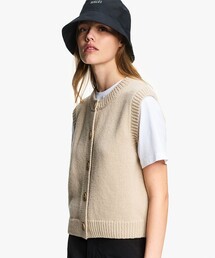 AIGLE（エーグル）の「ノースリーブ ニットベスト（ベスト）」