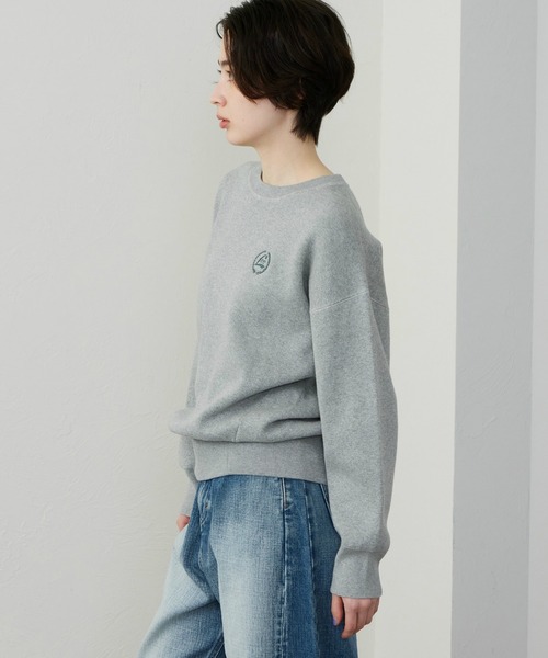 Lee(リー)の「Lee/リー ニットセーター(ニット/セーター・レディース・グレー/アイボリー・LARGE)」の4枚目の写真