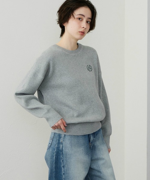 Lee(リー)の「Lee/リー ニットセーター(ニット/セーター・レディース・グレー/アイボリー・LARGE)」の5枚目の写真