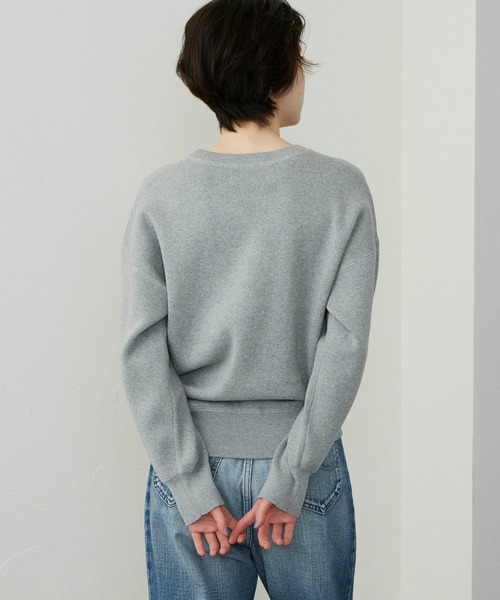 Lee(リー)の「Lee/リー ニットセーター(ニット/セーター・レディース・グレー/アイボリー・LARGE)」の6枚目の写真