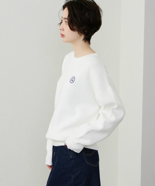 Lee(リー)の「Lee/リー ニットセーター(ニット/セーター・レディース・グレー/アイボリー・LARGE)」の12枚目の写真