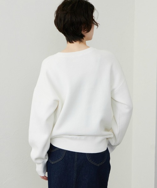 Lee(リー)の「Lee/リー ニットセーター(ニット/セーター・レディース・グレー/アイボリー・LARGE)」の14枚目の写真