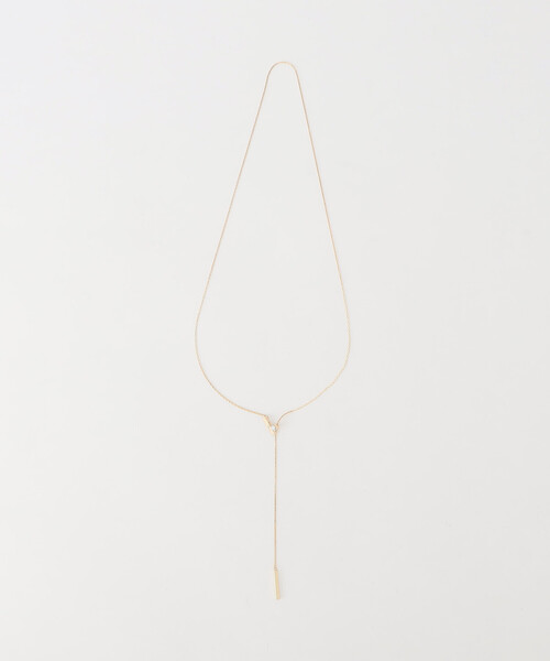 K.T KIYOKO TAKASE（キヨコタカセ）の「スクエアパーツスライド ネックレス（ネックレス・レディース・シルバー/ゴールド系その他・FREE）」の2枚目の写真