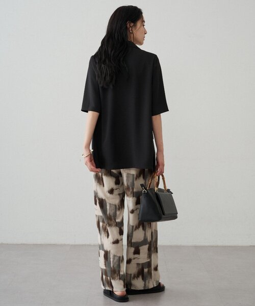 LOUNGEDRESS（ラウンジドレス）の「ハーフスリーブジャケット（その他アウター・レディース・キャメル/ブラック・FREE）」の17枚目の写真