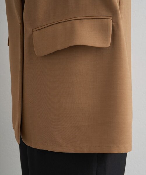 LOUNGEDRESS（ラウンジドレス）の「ハーフスリーブジャケット（その他アウター・レディース・キャメル/ブラック・FREE）」の13枚目の写真