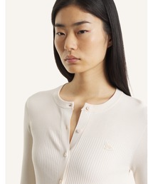 Maison Kitsune | BABY FOX PLEAT RIB CARDIGAN(カーディガン/ボレロ)
