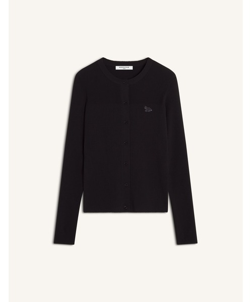 セール】BABY FOX PLEAT RIB CARDIGAN（カーディガン/ボレロ）｜Maison