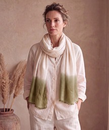 Denis Colomb（デニスコロン）の「【SE1】【DENIS COLOMB/デニスコロン】 Froisse Silk Dip Dye Shawl（ストール/ショール）」