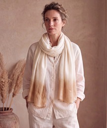 Denis Colomb（デニスコロン）の「【SE1】【DENIS COLOMB/デニスコロン】 Froisse Silk Dip Dye Shawl（ストール/ショール）」