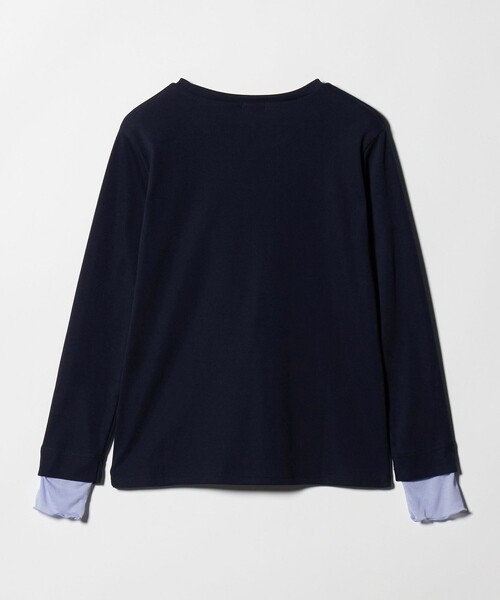 A DAY IN THE LIFE UNITED ARROWS(アデイインザライフユナイテッドアローズ)の「レイヤードスリーブ リブカットソー <A DAY IN THE LIFE>(Tシャツ/カットソー・レディース・ナチュラル/ネイビー/ダークグレー・FREE)」の10枚目の写真