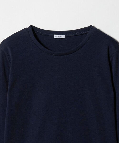 A DAY IN THE LIFE UNITED ARROWS(アデイインザライフユナイテッドアローズ)の「レイヤードスリーブ リブカットソー <A DAY IN THE LIFE>(Tシャツ/カットソー・レディース・ナチュラル/ネイビー/ダークグレー・FREE)」の11枚目の写真