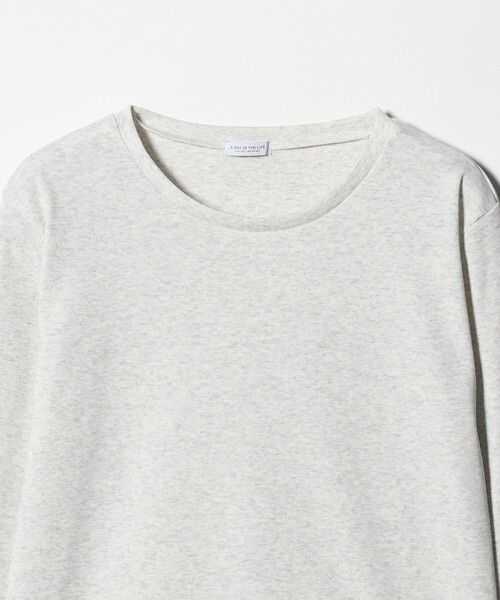 A DAY IN THE LIFE UNITED ARROWS(アデイインザライフユナイテッドアローズ)の「レイヤードスリーブ リブカットソー <A DAY IN THE LIFE>(Tシャツ/カットソー・レディース・ナチュラル/ネイビー/ダークグレー・FREE)」の18枚目の写真