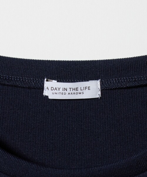 A DAY IN THE LIFE UNITED ARROWS(アデイインザライフユナイテッドアローズ)の「レイヤードスリーブ リブカットソー <A DAY IN THE LIFE>(Tシャツ/カットソー・レディース・ナチュラル/ネイビー/ダークグレー・FREE)」の20枚目の写真