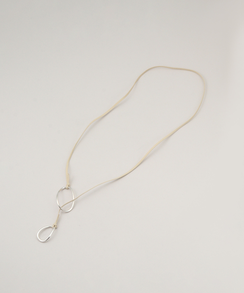 Spick & Span(スピックアンドスパン)の「SYMPATHY OF SOUL / シンパシー・オブ・ソウル Vary Leather Nacklace(ネックレス・レディース・シルバー・FREE)」の4枚目の写真