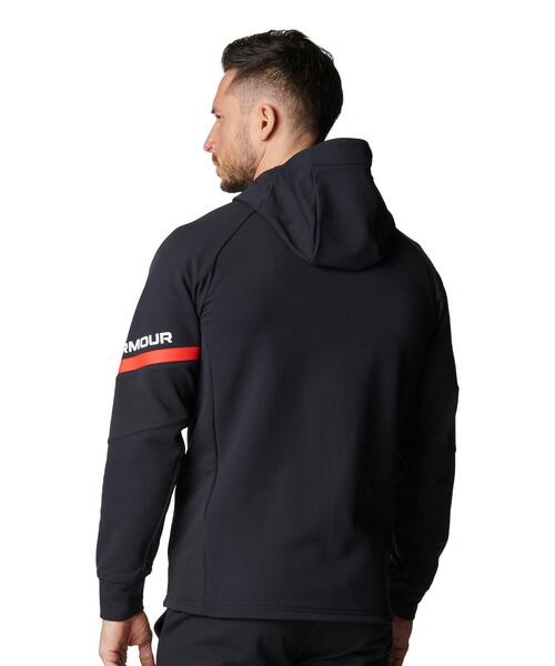UNDER ARMOUR(アンダーアーマー)の「UAニット フルジップ ジャケット(トレーニング/メンズ)(ジャージ・メンズ・ブラック・2XL/XL/S/M/L)」の2枚目の写真