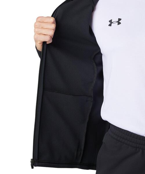 UNDER ARMOUR(アンダーアーマー)の「UAニット フルジップ ジャケット(トレーニング/メンズ)(ジャージ・メンズ・ブラック・2XL/XL/S/M/L)」の5枚目の写真