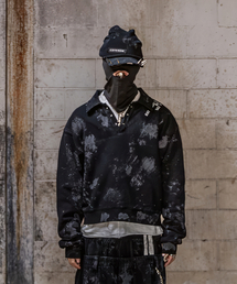 ROARINGRAD（ロアリングラド）の「ダーティポロスウェットシャツブラック（スウェット）」