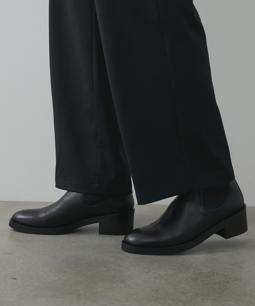 PADRONE（パドローネ）の「【PADRONE/パドローネ】別注 BL SIDE GORE BOOTS（ブーツ・メンズ・ブラック・40/41/42）」の3枚目の写真