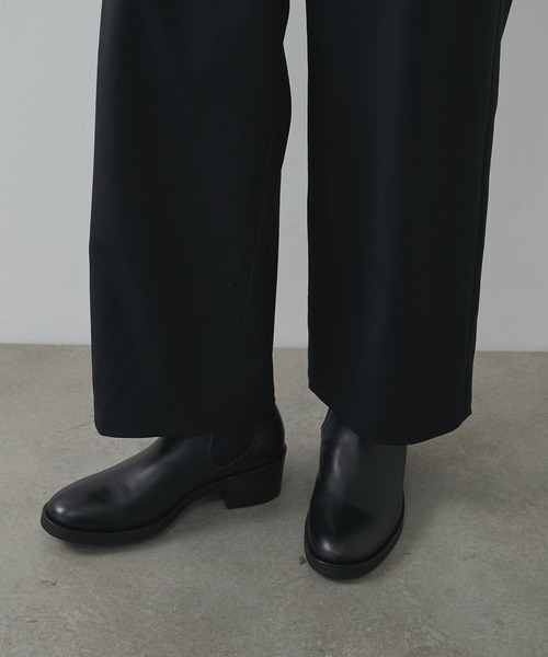 PADRONE（パドローネ）の「【PADRONE/パドローネ】別注 BL SIDE GORE BOOTS（ブーツ・メンズ・ブラック・40/41/42）」の4枚目の写真