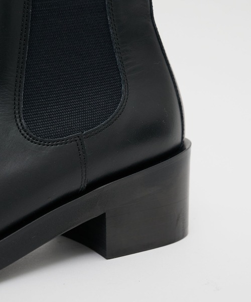 PADRONE(パドローネ)の「【PADRONE/パドローネ】別注 BL SIDE GORE BOOTS(ブーツ・メンズ・ブラック・40/41/42)」の8枚目の写真