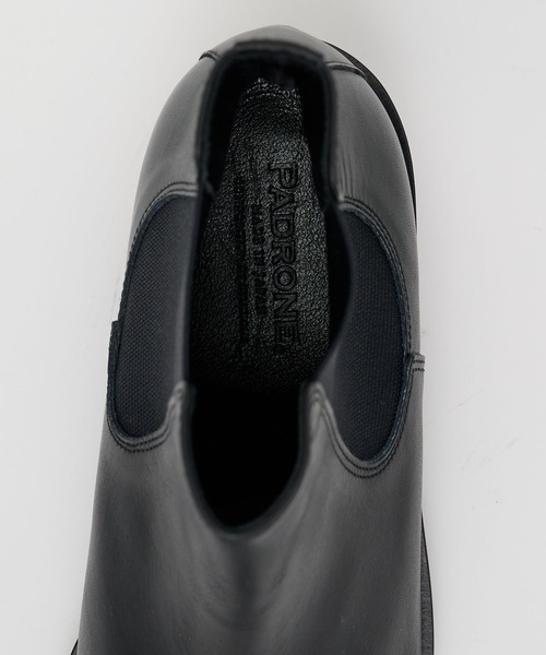 PADRONE(パドローネ)の「【PADRONE/パドローネ】別注 BL SIDE GORE BOOTS(ブーツ・メンズ・ブラック・40/41/42)」の12枚目の写真