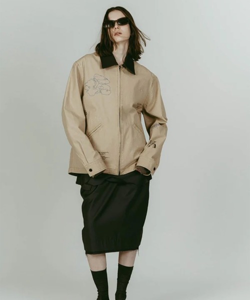embroidered jacket(unisex)（その他アウター）｜Knuth Marf