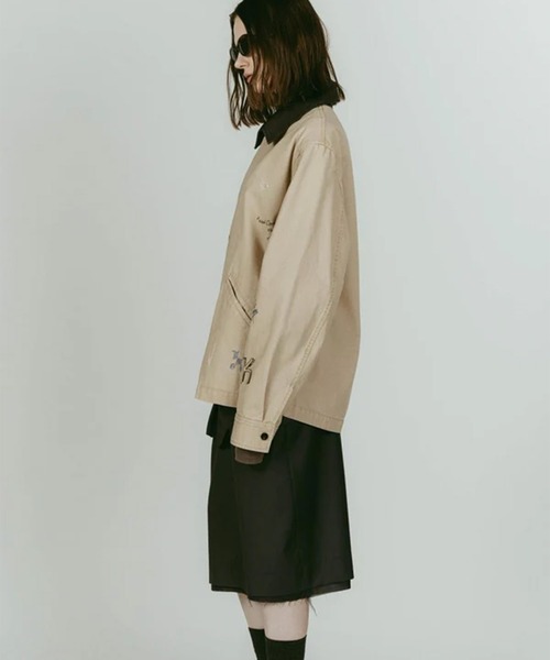 embroidered jacket(unisex)（その他アウター）｜Knuth Marf