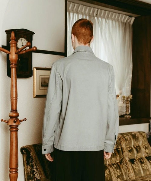 Knuth Marf(クヌースマーフ)の「embroidered jacket(unisex)(その他アウター・レディース・ベージュ/ブルー・FREE)」の11枚目の写真