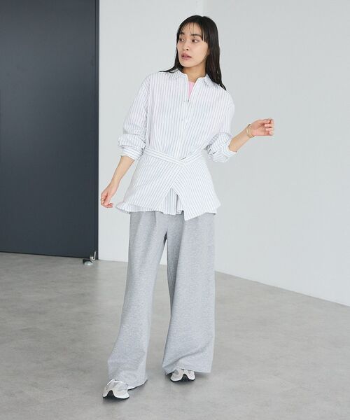 CRAFT STANDARD BOUTIQUE（クラフトスタンダードブティック）の「2点セット / レイヤードデザインシャツ（シャツ/ブラウス・レディース・ブルー系その他7/ホワイト系その他5・FREE）」の3枚目の写真