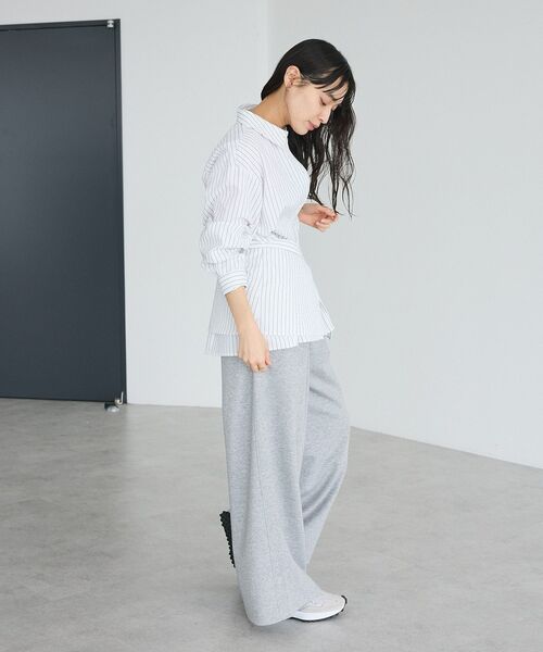 CRAFT STANDARD BOUTIQUE（クラフトスタンダードブティック）の「2点セット / レイヤードデザインシャツ（シャツ/ブラウス・レディース・ブルー系その他7/ホワイト系その他5・FREE）」の8枚目の写真
