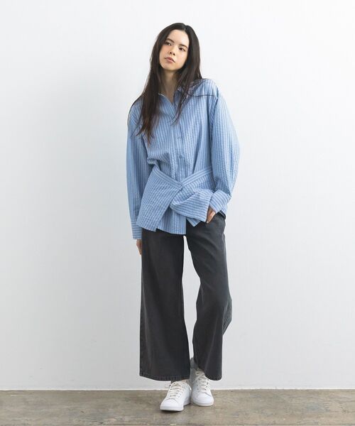 CRAFT STANDARD BOUTIQUE（クラフトスタンダードブティック）の「2点セット / レイヤードデザインシャツ（シャツ/ブラウス・レディース・ブルー系その他7/ホワイト系その他5・FREE）」の15枚目の写真