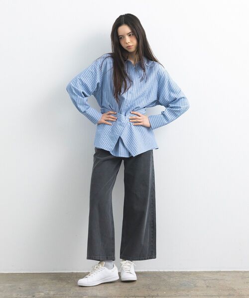 CRAFT STANDARD BOUTIQUE（クラフトスタンダードブティック）の「2点セット / レイヤードデザインシャツ（シャツ/ブラウス・レディース・ブルー系その他7/ホワイト系その他5・FREE）」の16枚目の写真