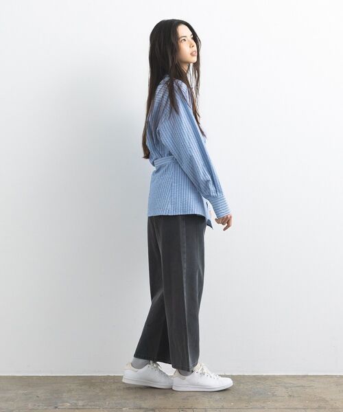 CRAFT STANDARD BOUTIQUE（クラフトスタンダードブティック）の「2点セット / レイヤードデザインシャツ（シャツ/ブラウス・レディース・ブルー系その他7/ホワイト系その他5・FREE）」の17枚目の写真