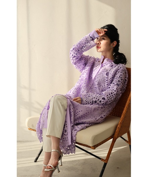 cawaii（カワイイ）の「ボートネックver. 色足しカラーインナー イロタス（Tシャツ/カットソー・レディース・パープル/グリーン/オレンジ/ブルー・S～Ｍ/L～LL）」の17枚目の写真